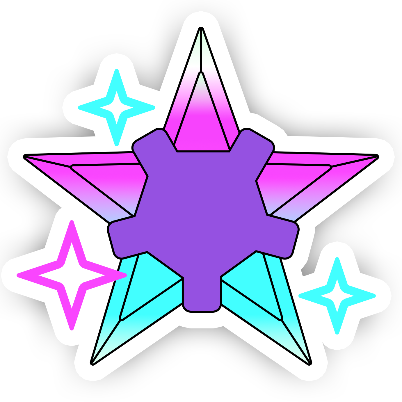 Purple Aurora Star