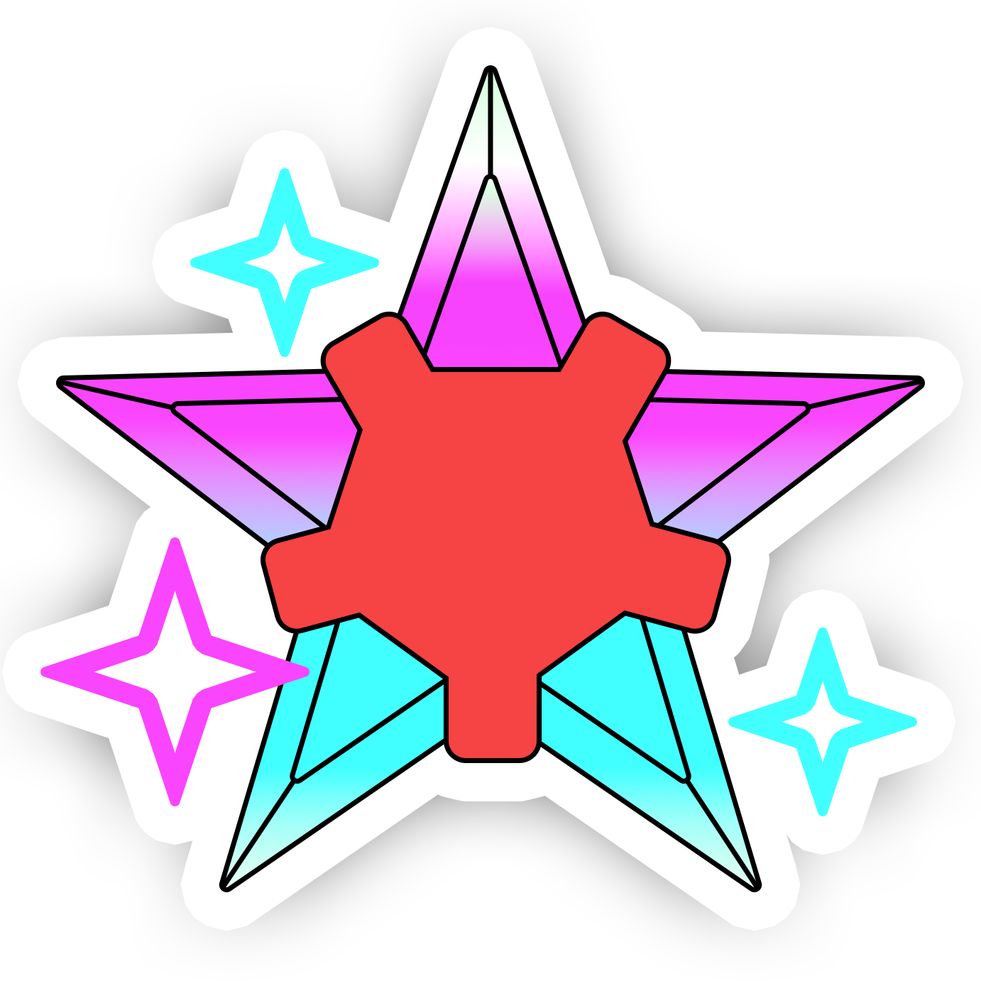 Red Aurora Star